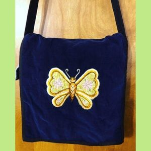 🦋Beautiful Boho Blue Butterfly Bag🦋